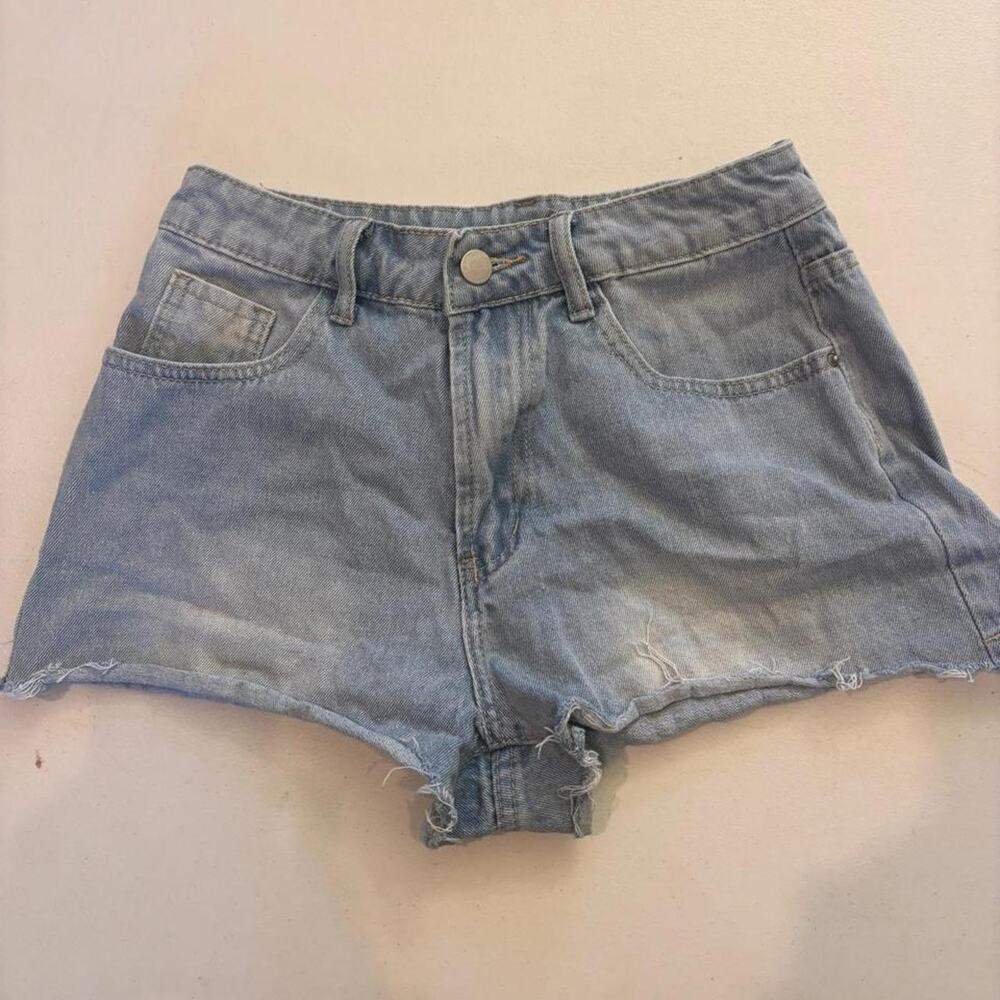 Blue denim shorts size 27